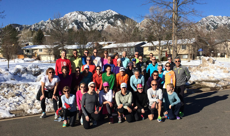 Striders and CRC at South Boulder Rec